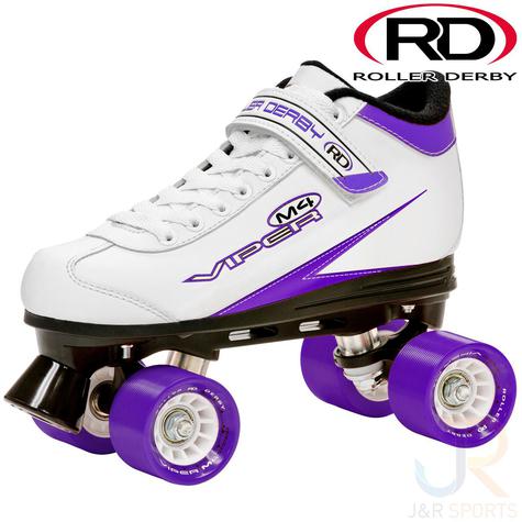 Roller Derby Viper M4 Quad Roller  Skate White - Kids